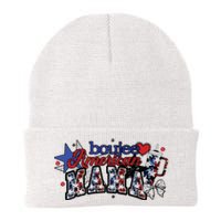 Boujee American Mama Knit Cap Winter Beanie