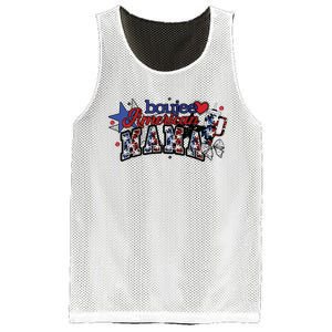 Boujee American Mama Mesh Reversible Basketball Jersey Tank