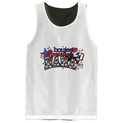 Boujee American Mama Mesh Reversible Basketball Jersey Tank