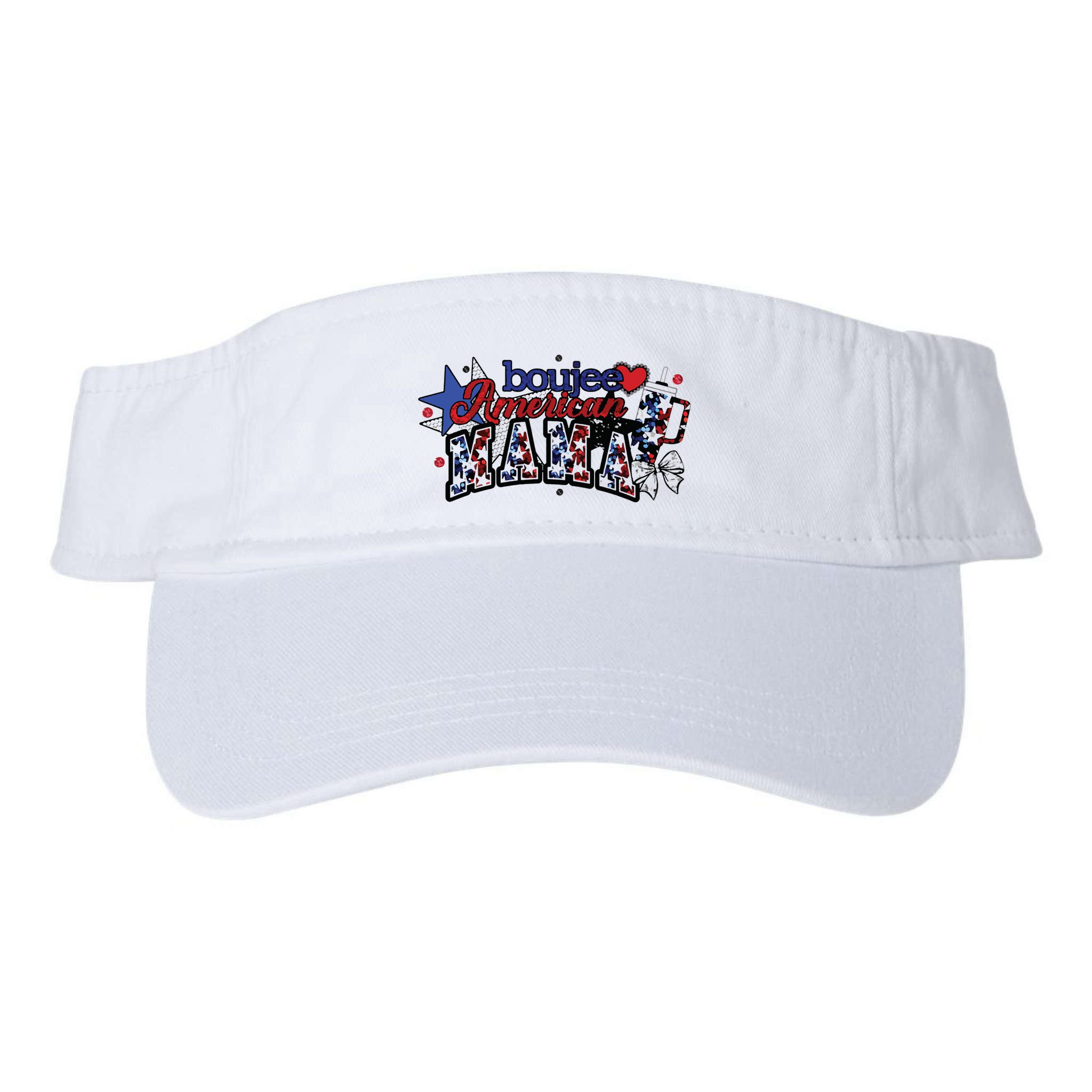 Boujee American Mama Visor