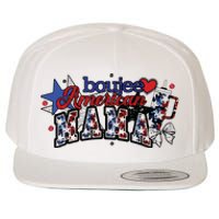 Boujee American Mama Wool Snapback Cap