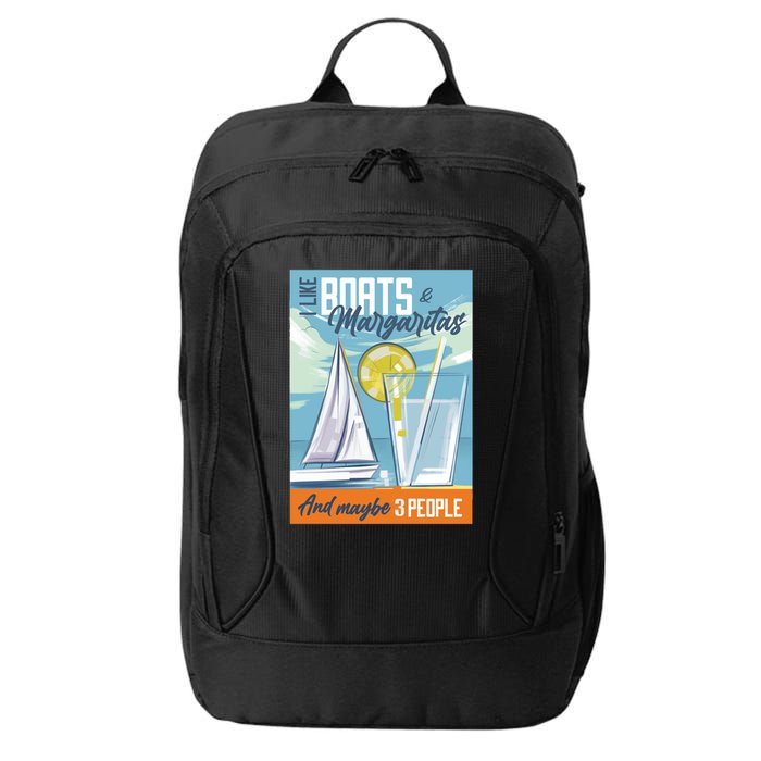 Boats And Margaritas Funny City Backpack