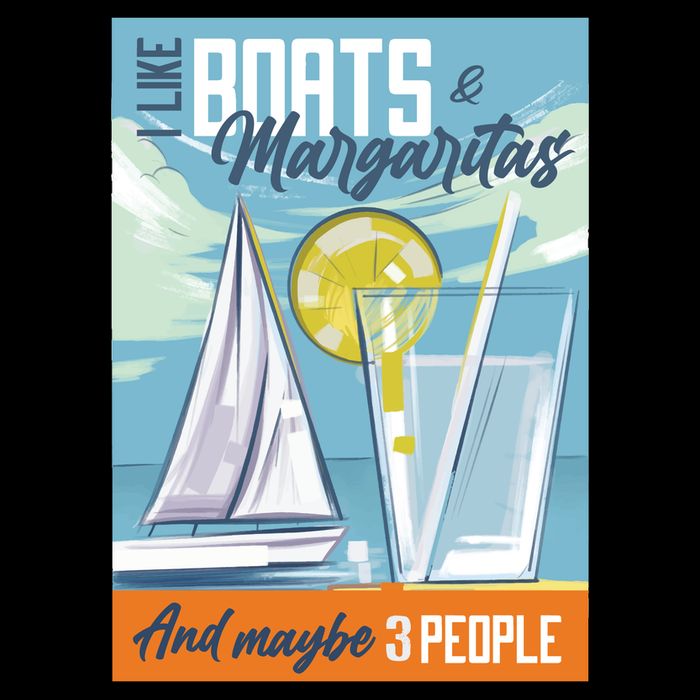 Boats And Margaritas Funny City Backpack
