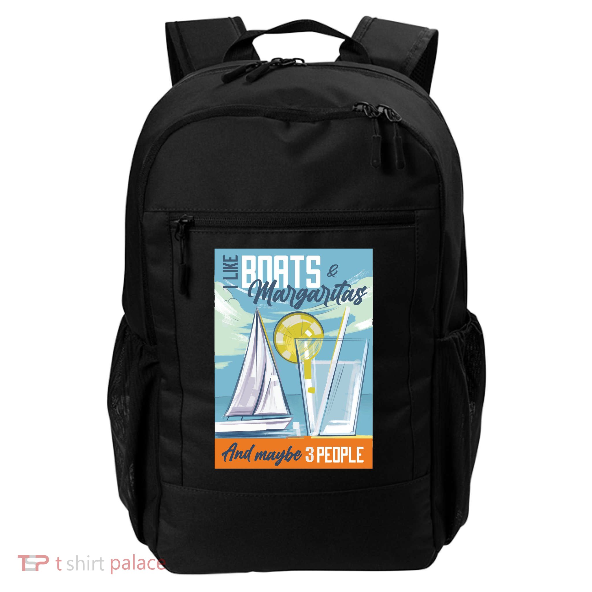 Boats And Margaritas Funny Backpack