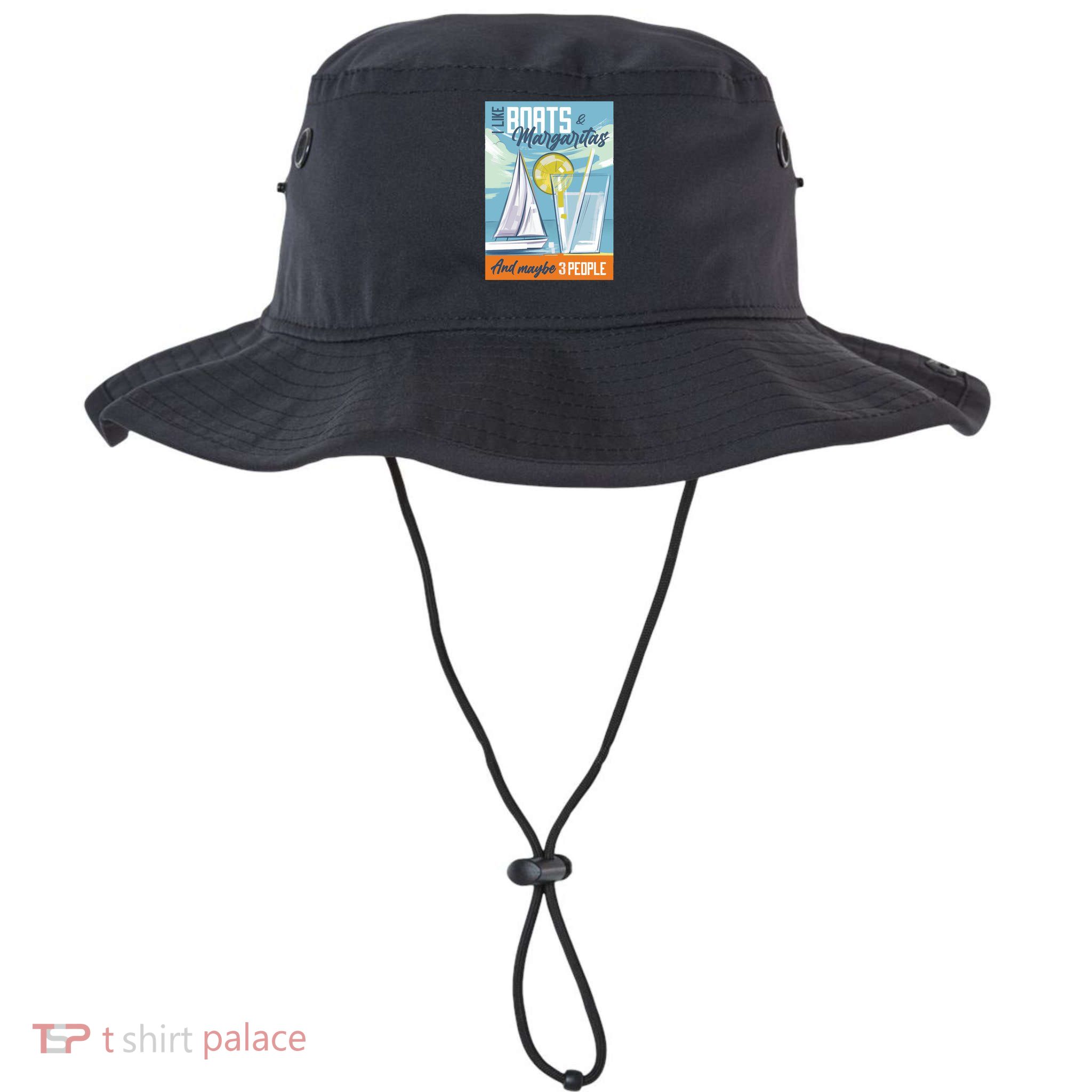 Boats And Margaritas Funny Bucket Hat