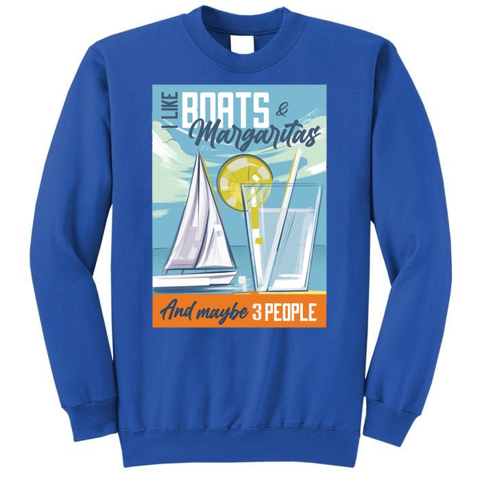 Boats And Margaritas Funny Sweatshirt