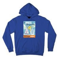 Boats And Margaritas Funny Tall Hoodie