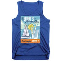 Boats And Margaritas Funny Tank Top