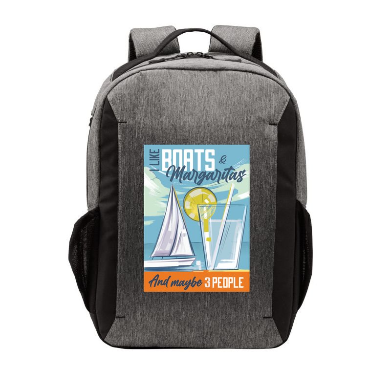Boats And Margaritas Funny Vector Backpack