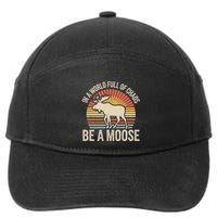 Be A Moose 7-Panel Snapback Hat