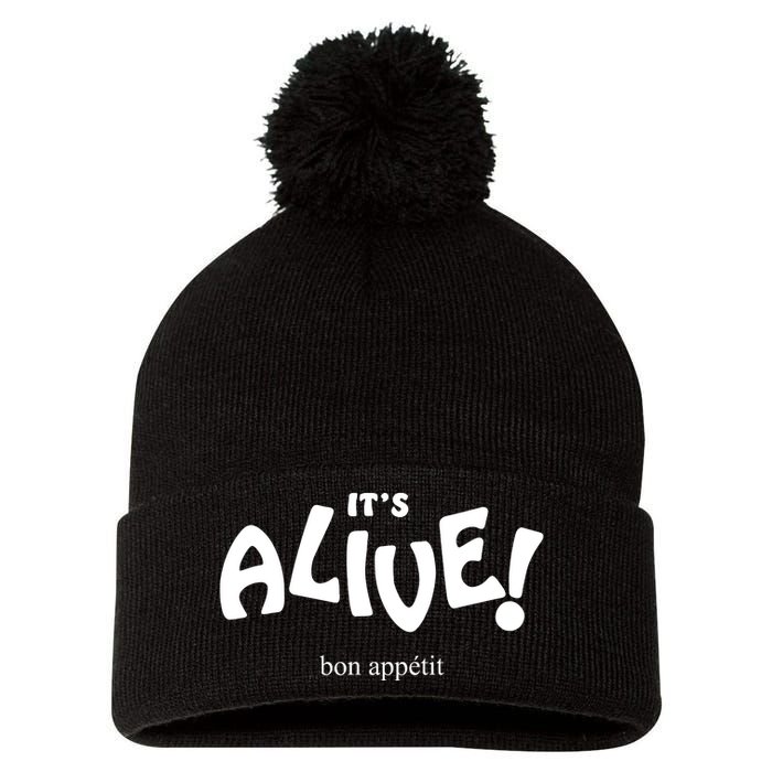 Bon Appetit Merch It’s Alive Pom Pom 12in Knit Beanie