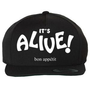 Bon Appetit Merch It’s Alive Wool Snapback Cap