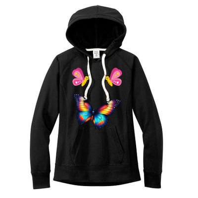 Butterfly And More Women's Fleece Hoodie