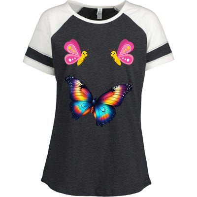 Butterfly And More Enza Ladies Jersey Colorblock Tee