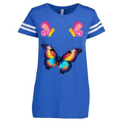 Butterfly And More Enza Ladies Jersey Football T-Shirt