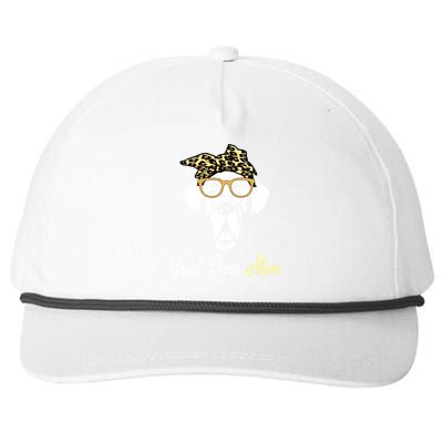 Birthday And Mothers Day Gift Great Dane Mom Snapback Five-Panel Rope Hat