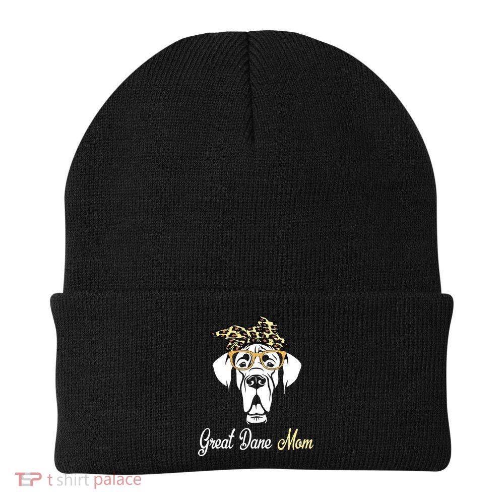 Birthday And Mothers Day Gift Great Dane Mom Beanie