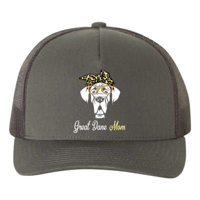 Birthday And Mothers Day Gift Great Dane Mom Yupoong Adult 5-Panel Trucker Hat