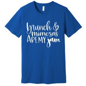 Brunch And Mimosas Are My Jam Funny Brunching And Cocktails Gift Premium T-Shirt