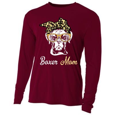 Birthday And Mothers Day Gift Boxer Mom Cooling Performance Long Sleeve Crew