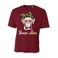 Birthday And Mothers Day Gift Boxer Mom Performance Sprint T-Shirt