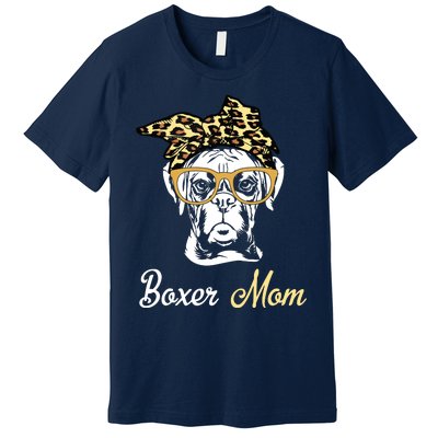 Birthday And Mothers Day Gift Boxer Mom Premium T-Shirt