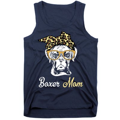 Birthday And Mothers Day Gift Boxer Mom Tank Top