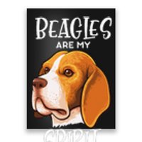 Beagle Are My Spirit Animal Dog Clothes Outfit Gift Beagle Poster