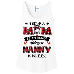 Being A Mom Is An Honor Being A Nanny Is Priceless Family Child Care Ladies Essential Tank