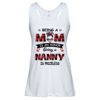 Being A Mom Is An Honor Being A Nanny Is Priceless Family Child Care Ladies Essential Flowy Tank