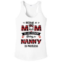 Being A Mom Is An Honor Being A Nanny Is Priceless Family Child Care Ladies PosiCharge Competitor Racerback Tank