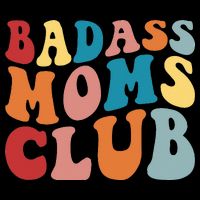 Bad Ass Moms Club Apparel Flat Bill Trucker Hat
