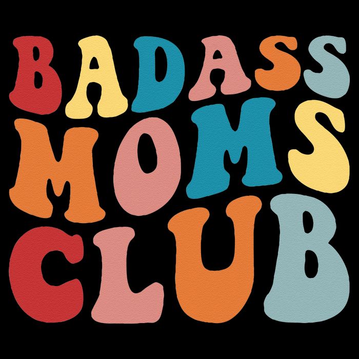 Bad Ass Moms Club Apparel Flat Bill Trucker Hat