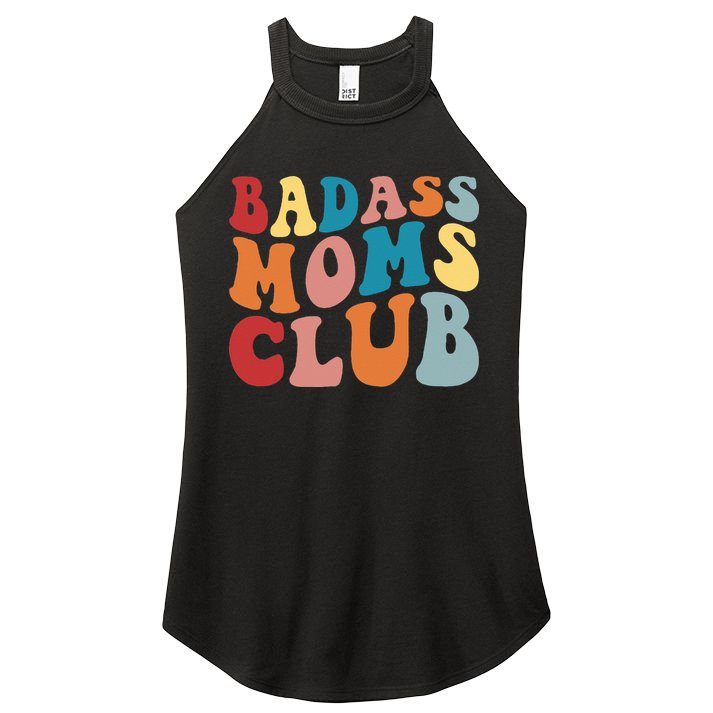 Bad Ass Moms Club Apparel Women's Perfect Tri Rocker Tank