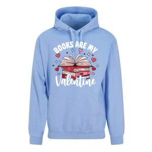 Books Are My Valentine Reading Teacher Valentines Day Gift Unisex Surf Hoodie