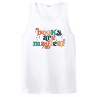 Books Are Magical Teacher Reading Book Lover Bookworm PosiCharge Competitor Tank