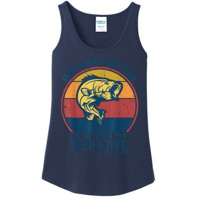 Buy A Man Eat Fish The Day Teach Man To Life Time Joe Biden Ladies Essential Tank