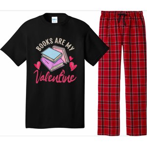 Books Are My Valentine Librarian Book Valentines Day Gift Pajama Set