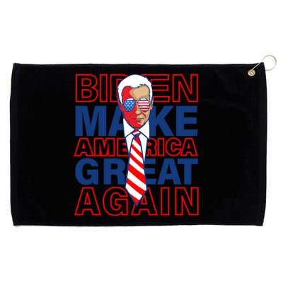 Biden America Make It Great Again Joe Biden 2020 Funny Gift Grommeted Golf Towel