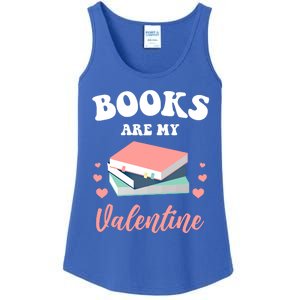 Books Are My Valentine Valentines Day Librarian Book Gift Ladies Essential Tank