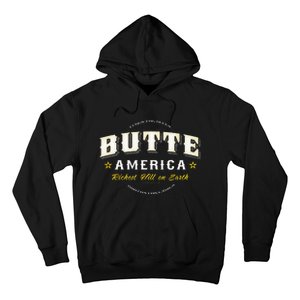 Butte America Montana Copper Miner Mining Hoodie