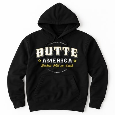 Butte America Montana Copper Miner Mining Hoodie