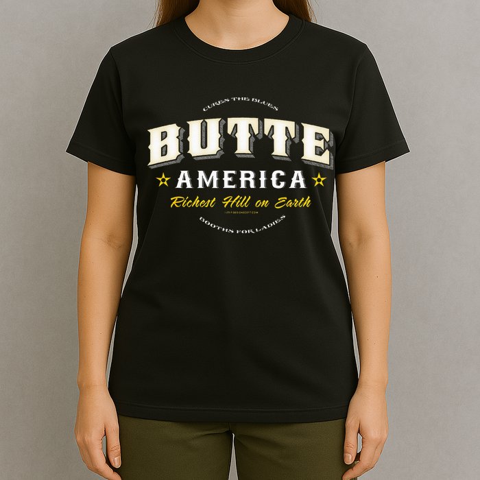 Butte America Montana Copper Miner Mining T-Shirt