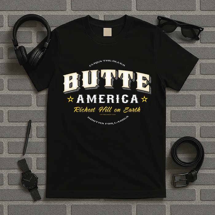 Butte America Montana Copper Miner Mining T-Shirt