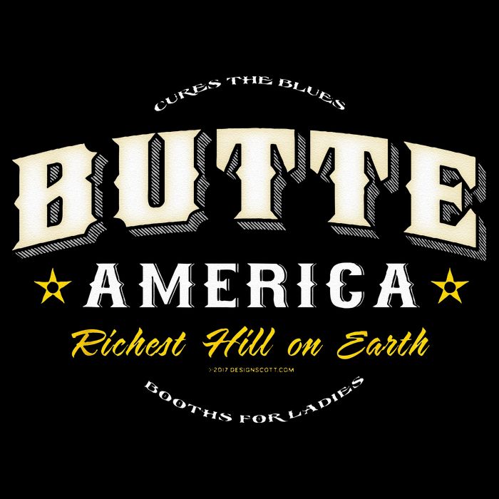 Butte America Montana Copper Miner Mining Baby Bodysuit