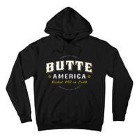 Butte America Montana Copper Miner Mining Tall Hoodie