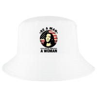 Be A Man Vote For A Woman Vote Harris 2024 Cool Comfort Performance Bucket Hat