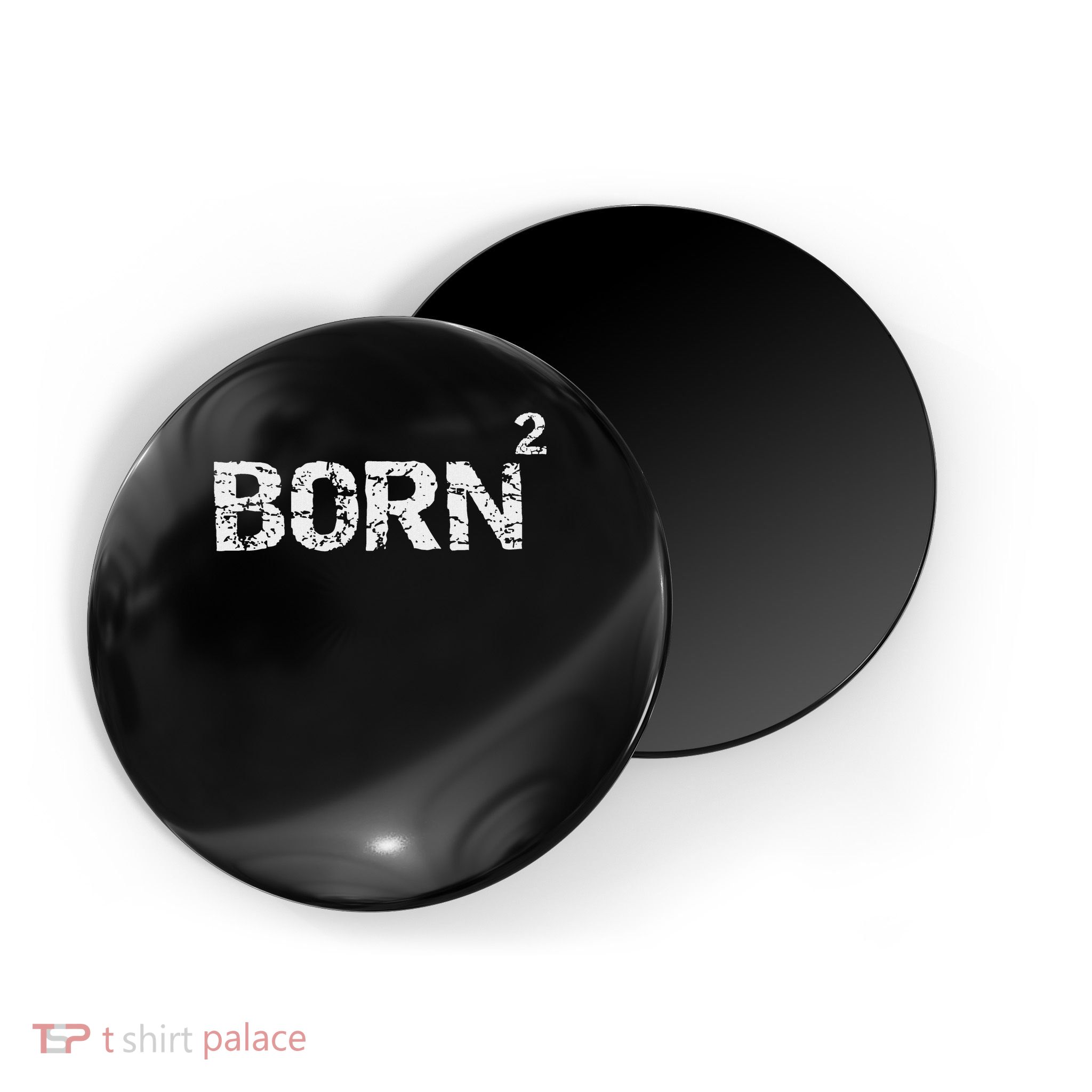 Born Again Math Pun Christian Joke For Born Squared Magnet