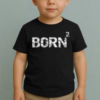 Born Again Math Pun Christian Joke For Born Squared Toddler T-Shirt