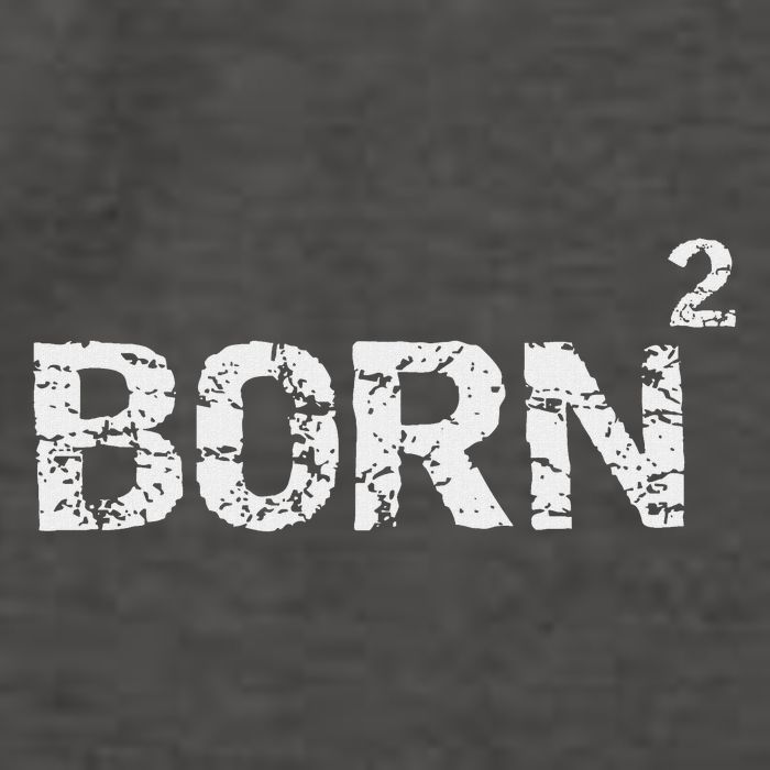 Born Again Math Pun Christian Joke For Born Squared Vector Backpack